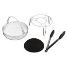 Instant Pot főzőedényre kompatibilis air fryer tető forró levegős sütőfedő