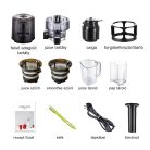 Hurom E50-ST lassú prés slow juicer /fehér/ és e-book