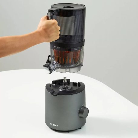 Hurom H201 lassú prés slow juicer /titánszürke/ és Juice Biblia