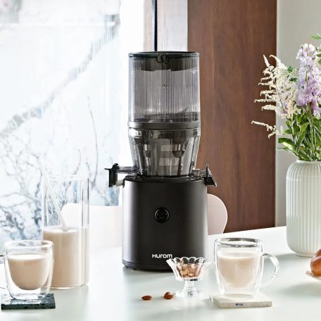 Hurom H320N lassú prés slow juicer /matt fekete/ ajándék Juice Bibliával