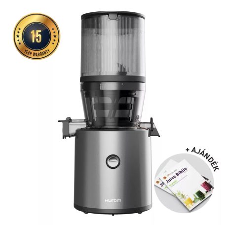 Hurom H320N lassú prés slow juicer /titánszürke/  ajándék Juice Bibliával