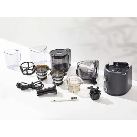 Hurom H330P lassú prés slow juicer /szürke/ + Juice Biblia