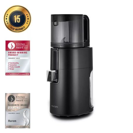 Hurom H400 lassú prés slow juicer /fekete/ + Juice Biblia