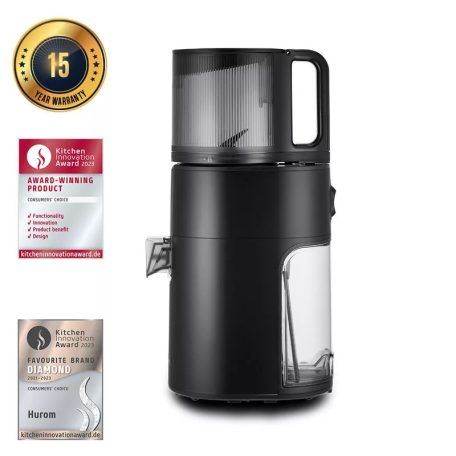 Hurom H400 lassú prés slow juicer /fekete/ + Juice Biblia
