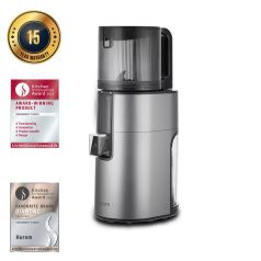   Hurom H400 lassú prés  slow juicer /titánszürke/ + Juice Biblia