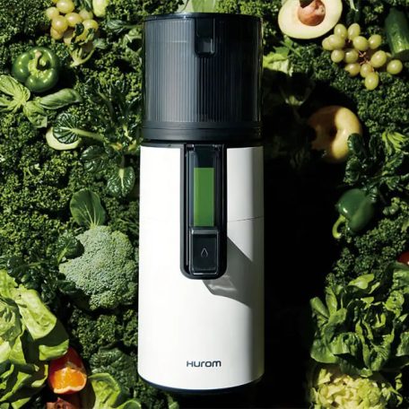 Hurom H400 lassú prés slow juicer /fehér/ + Juice Biblia