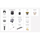 Hurom H70ST lassú prés slow juicer (titánszürke) - fémszűrővel