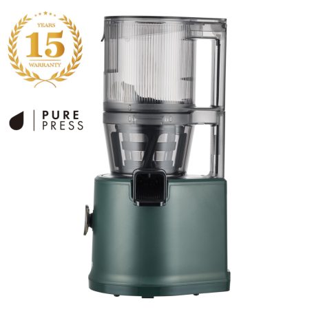 Hurom H80ST Premium Slow Juicer /mélyzöld/ + Juice Biblia