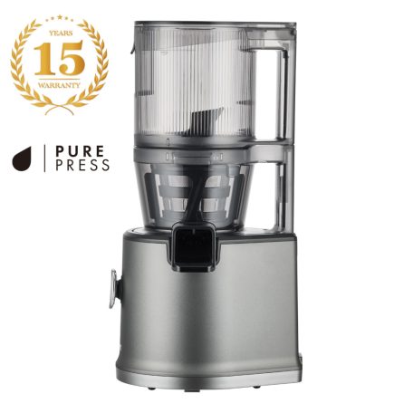 Hurom H80ST Premium Slow Juicer /titánszürke/ + Juice Biblia