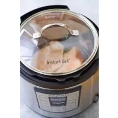 Instant Pot üvegfedő 5,7 l-es főzőedényhez