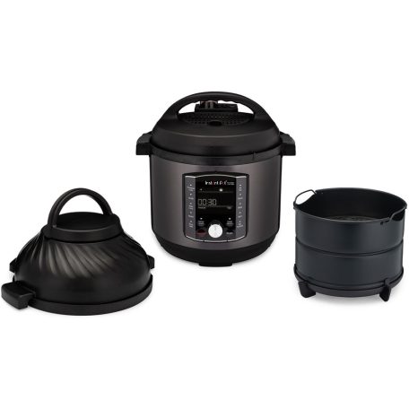 Instant Pot Pro Crisp 8 multifunkciós  főzőedény,  gyorsfőző, elektromos kukta Air fryer tetővel