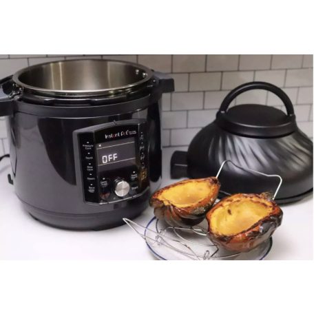 Instant Pot Pro Crisp 8 multifunkciós  főzőedény,  gyorsfőző, elektromos kukta Air fryer tetővel