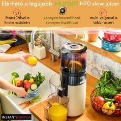 HUROM H70FT és H70ST slow juicer összehasonlítása